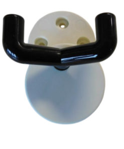 10 Stück Wandhaken, 2-fach Creme